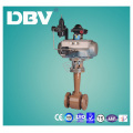 Pneumatic Actuator Carbon Steel Wcb Cryogenic Ball Valves